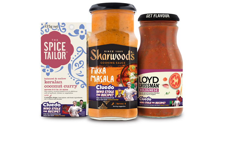 Spice Taylor, Sharwoods and Loyd Grossman